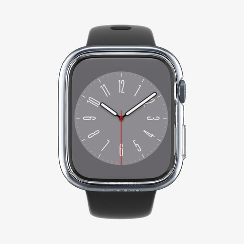 ACS05458 - Apple Watch Ultra (Apple Watch (49mm)) Case Thin Fit in black showing the front